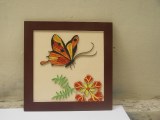 Animal handicrafts quilling gifts, business art picture