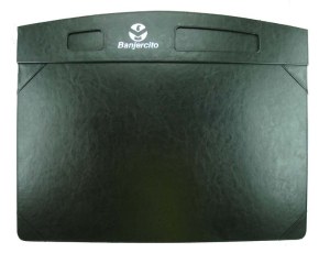 Black High Grade PU Leather MDF Table Pad