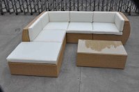 Leisure outdoor rattan sofa set