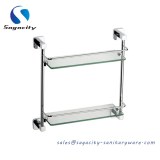 Étagères en verre à double