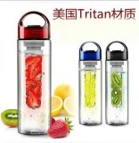 Sj24-TRITAN fruits infuseur bouteille verre équipement BPA libre niveau élevé style pop...