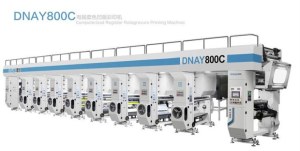Automatic High Speed Plastic Film Rotogravure Printing Machine