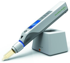 Painless local anesthesia apparatus for dental use