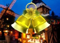 Colorful Led String Bell Light for Christmas Decoration