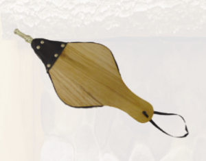 Wooden Fireplace Bellow