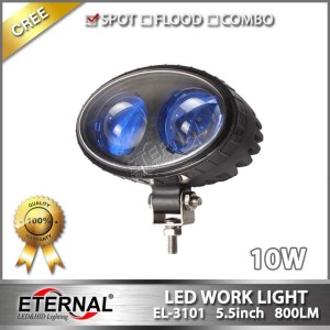 10W forklift safety light warning alarms blue red led spotlight for industry equipment...