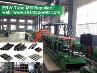 Erw carbon steel pipe making machine tube mill production line - shsinopower.com,France...