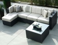 Elegant rattan garden sofa set froM Evensun