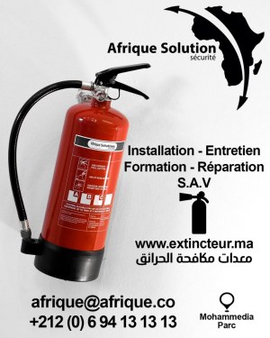 Extincteurs Maroc Extincteur Rabat