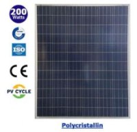 Panneau Solaire Photovoltaïque - 200 Watts - Polycristallin - 1240 x 992 x 40 mm