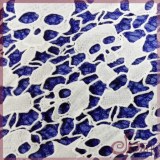 Skelet white voile chemical lace embroidery lace fabric for dress
