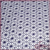 Flower embroidery design mesh fabric lace for dresses