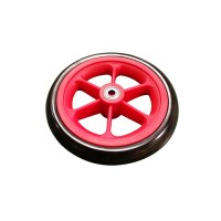7 Inch Solid PU Foam Filled Hard Plastic Trolley Wheel