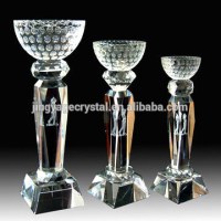 Crystal Golf Trophy