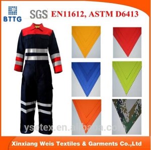 Flame retardant fabric ---100%cotton ---specialized in workwear fabric