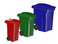 Contenants poubelle