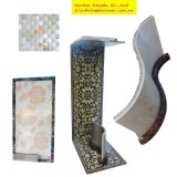 Marbre d'alimentation murale en mosaïque salle de bains carrelage