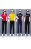 Combinaison de couleurs de loisirs de sport féminin Monisa à manches courtes et pantalo...