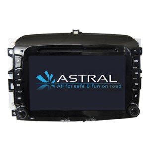 Gros Dual Core Androd DVD de voiture avec système de navigation Fiat 500 L