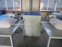 Polyester fiber carding and pillow cushion filling blowing machine