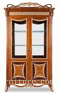 Coffret de porcelaine solide de chêne de coffret de porcelaine de basset-hound de cru...