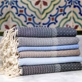 Fouta tunisienne originale en coton