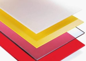 SGS certified polycarbonate color sheet in 100% virgin Lexan/Makrolon resin/10 years no...