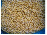 Frozen corn kernel