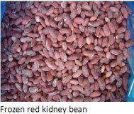 Frozen red kidney bean