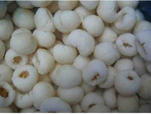 Frozen lychee meat