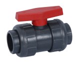 FRPP Double union ball valve