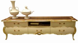 Fournisseur classique FTV-105 de la Chine de meubles de salon de meubles en bois solide...