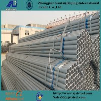 ASTM A53B Galvanized ERW Steel  Size in building green house