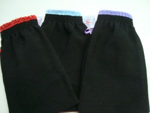 Gant de gommage exfoliant marocain pour le bain