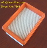 Garden machinery air filter