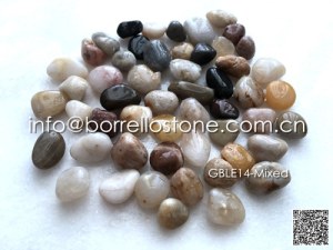 Natural river pebble stone  