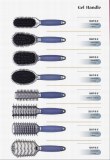 Gel handle- hair brush