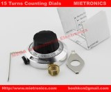 15 Turns Counting dial fit for precision potentiometers(Alternative of Vishay 21-A-11)