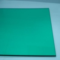 SGS certified green polycarbonate sheet 100% in virgin Lexan/makrolon resin