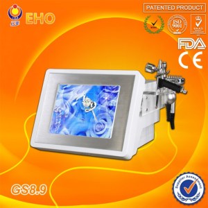 Led photon therapy+diamond peeling+bio portable multifunction oxygen facial beauty machine