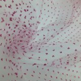 GST54 Tulle Fabric Glitter for wedding dress, decoration