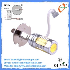 H3 4.5W Led Fog Lights 12V No Buzzing Car Fog Lamps