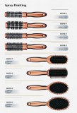 Spray painting- hair brush