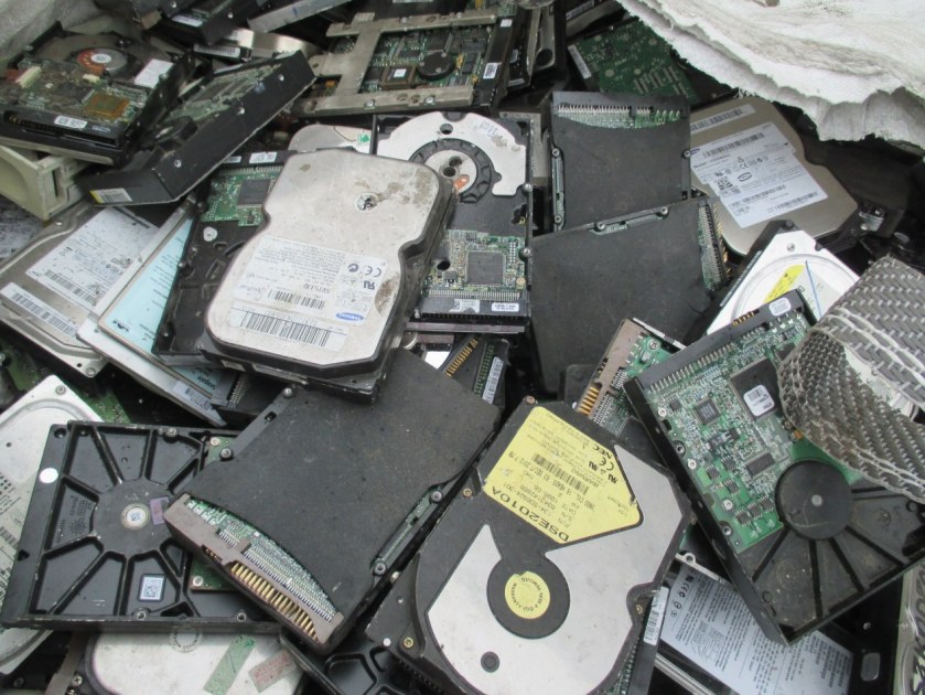 Hard disk scrap / disk drives scrap recycling Import Export