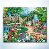 Diy craft painting by number gift home decoration