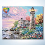 Diy craft painting by number birthday gift home decoration