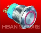 Ring-illuminated Push Button Switch HBGQ22-11E