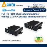 HDMI over IP Chainable 1000m Extender with splitter+converter+RS232-MIT