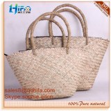 French nutural straw shopping bags