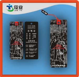 High Quality Hang Tags for China Well-known Leisure Clothes